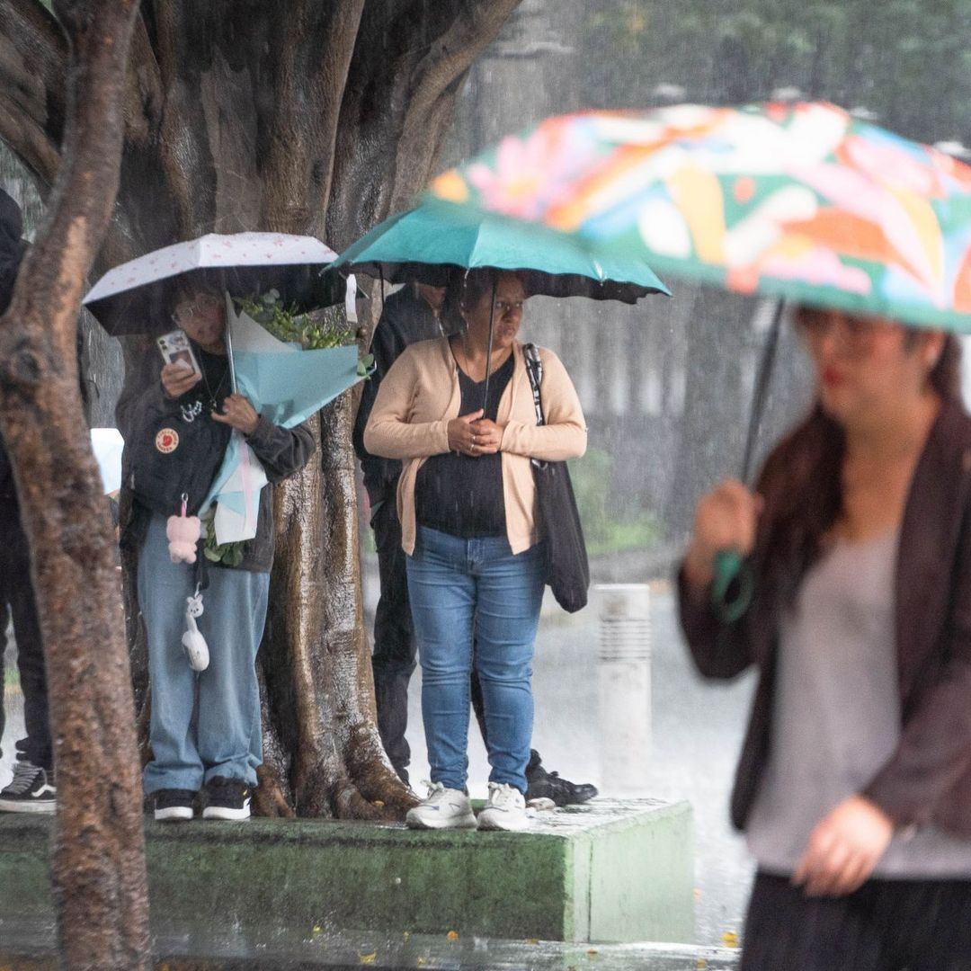 Fuertes lluvias en México